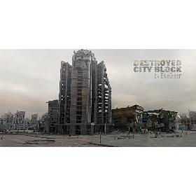 Destroyed City Block 02